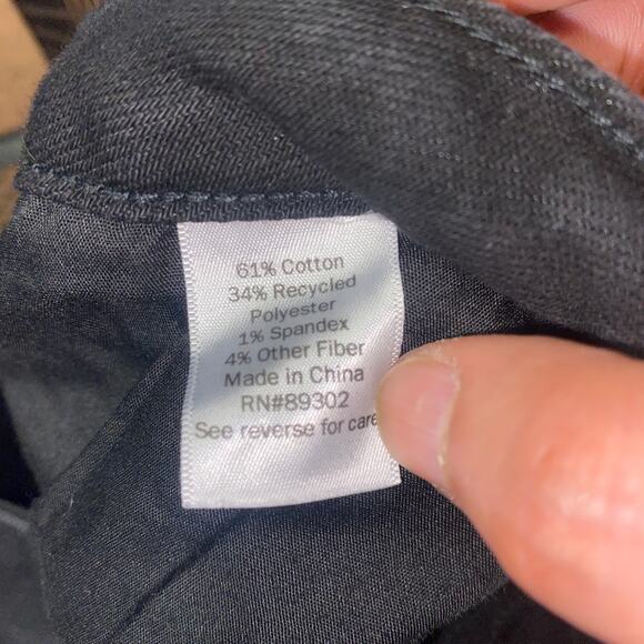 SO Black Wash Denim Vintage Vibe High Rise Ankle Skinny Jeans Women's Size 9/29W - Picture 7 of 7